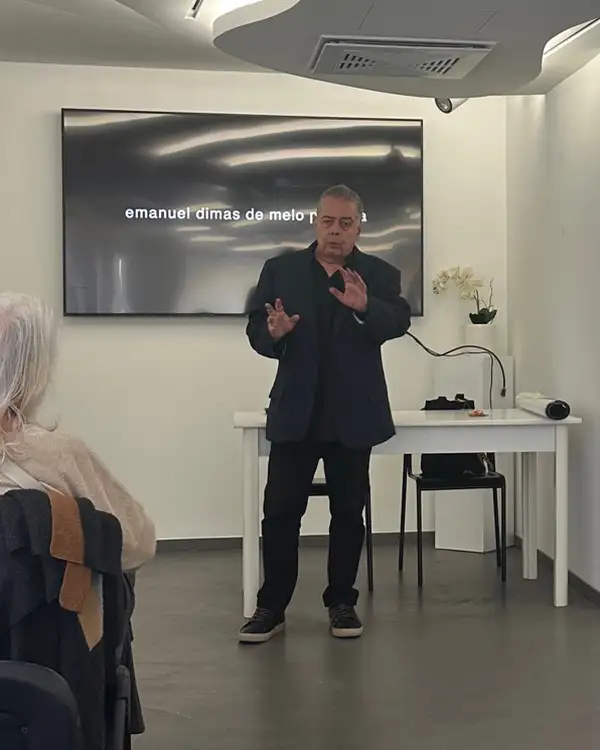 Presentazione a Spazio Majid de Il nuovo Ordine Mondiale di Emanuel Dimas de Melo Pimenta
